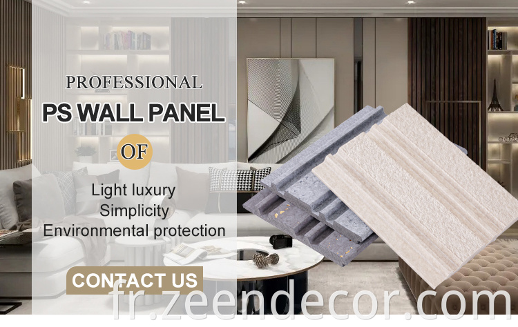 PS Wall Panel.PS Solid 3D Wall Panel.PS PVC Wall Panel.Eco Friendly Interior Wall Cladding.